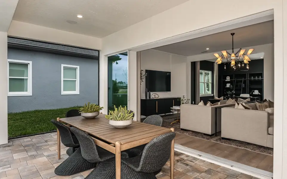 Furnished interior view inside a new home in Vida's Way, Wesley Chapel (Image 4).