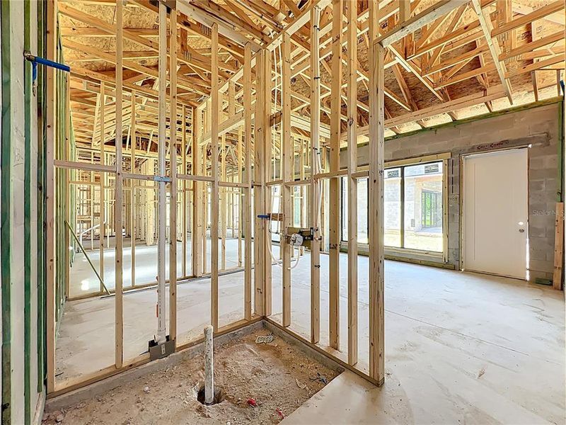 In-progress construction of a new home in , Oviedo, FL (Image 29).