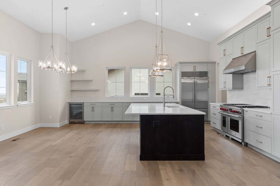 Residence 2 | Kitchen/Dining | V3 layout | The Summit at Castle Pines by Trumark Homes