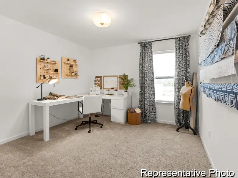Furnished interior view inside a new home in North District at Flowers Plantation Townhomes, Clayton (Image 20). Furnished interior view inside a new home in North District at Flowers Plantation Townhomes, Clayton (Image 20).