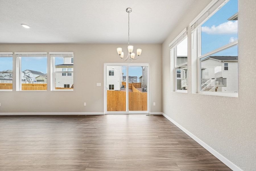 Spacious, unfurnished interior of a new home in Ridge at Lorson Ranch, Colorado Springs (Image 29). Spacious, unfurnished interior of a new home in Ridge at Lorson Ranch, Colorado Springs (Image 29).