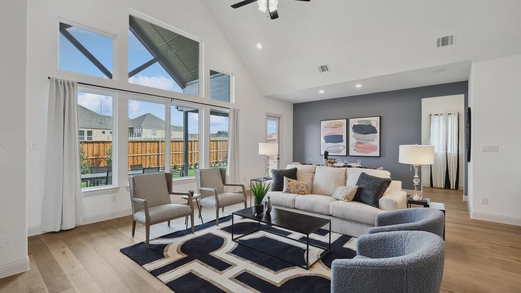 Model home photos of similar floorplans, not pictures of actual home.