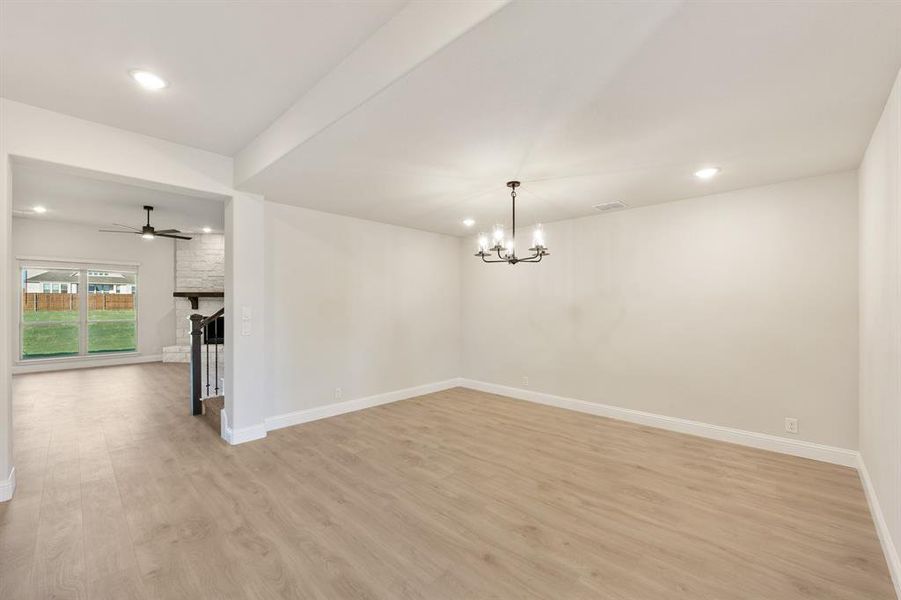 Spacious, unfurnished interior of a new home in Coyote Crossing, Godley (Image 30). Spacious, unfurnished interior of a new home in Coyote Crossing, Godley (Image 30).