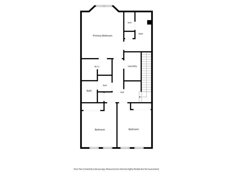 2D floor plan layout of this home in , Decatur, GA (Image 7).
