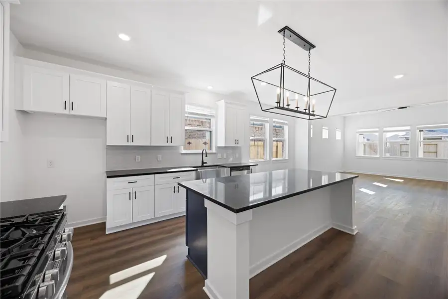 Furnished interior view inside a new home in Ashland, Angleton (Image 3).