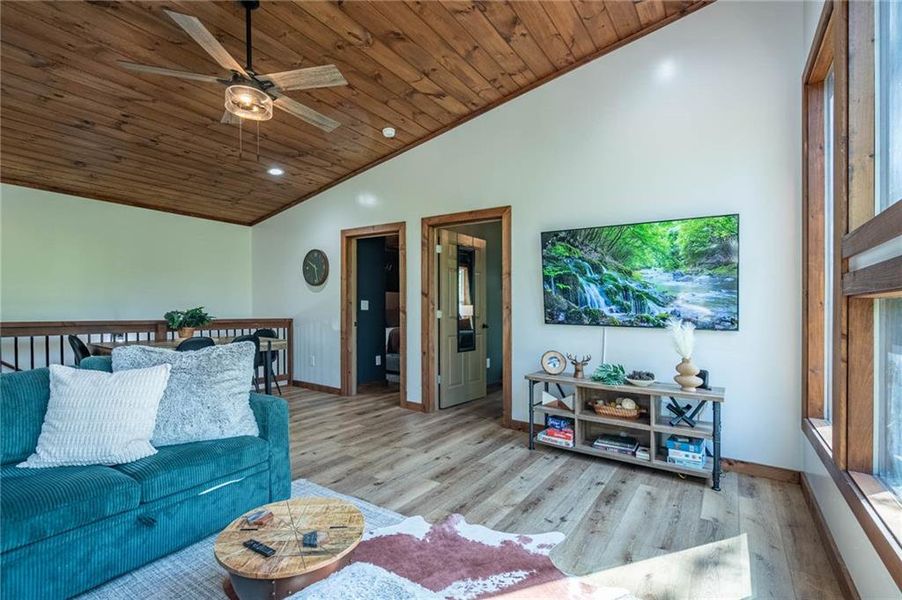 Furnished interior view inside a new home in , Ellijay (Image 10).
