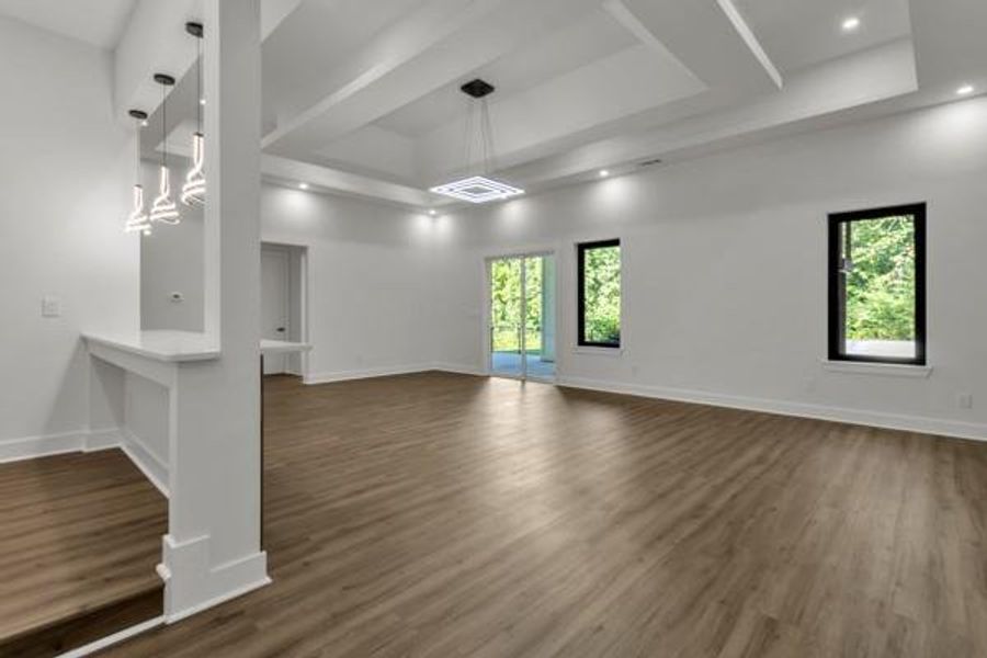 Spacious, unfurnished interior of a new home in , Atlanta (Image 64).