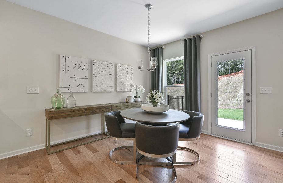 Furnished interior view inside a new home in Oakleaf Chase, Blythewood (Image 4).