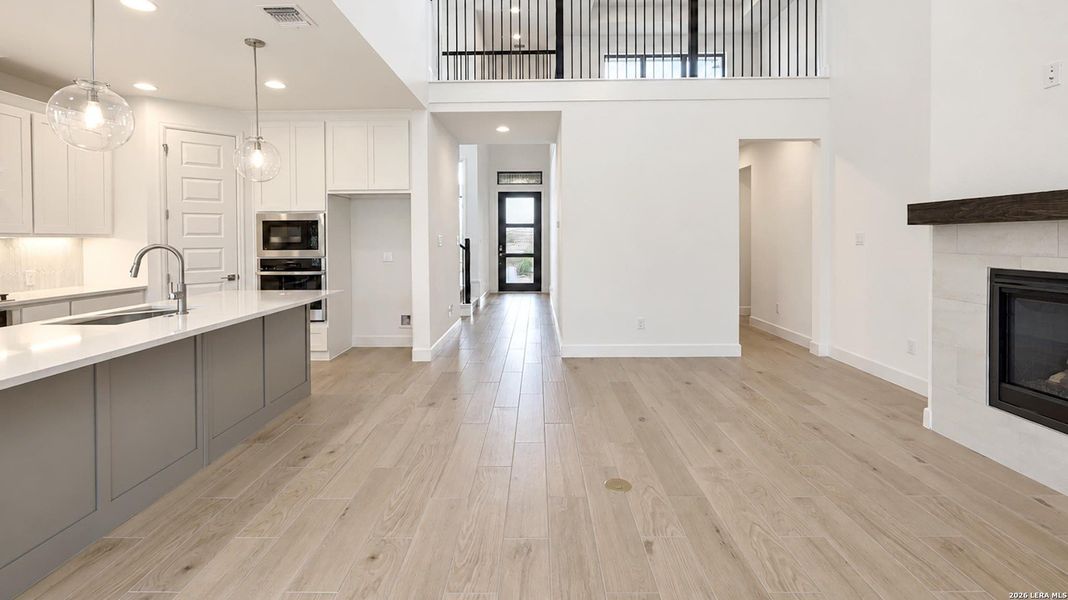 Furnished interior view inside a new home in Veramendi, New Braunfels (Image 14).