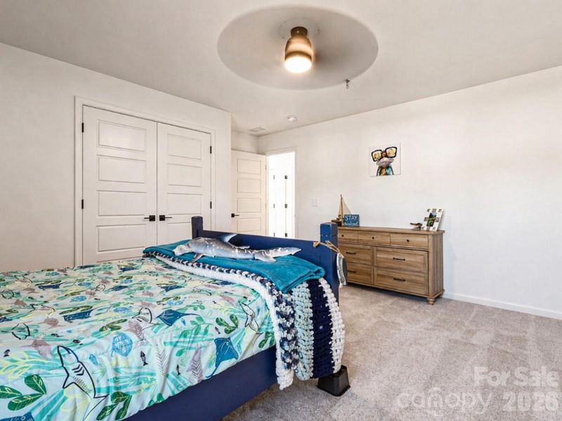 Furnished interior view inside a new home in Wilson Creek Executive Series, Indian Land (Image 36).
