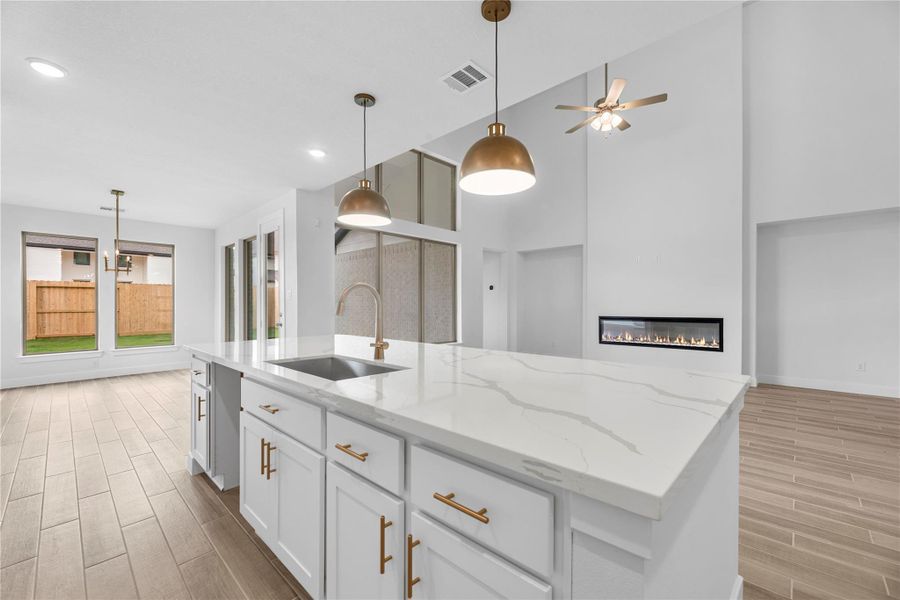 Furnished interior view inside a new home in Candela, Richmond (Image 6).