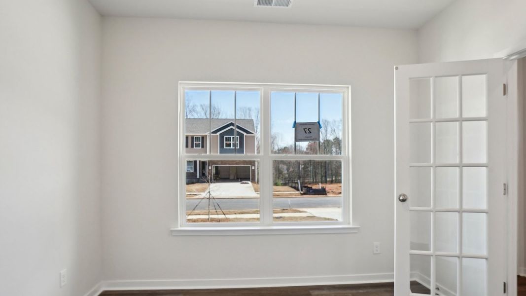 Spacious, unfurnished interior of a new home in Tap Root Farms, Fletcher (Image 10).