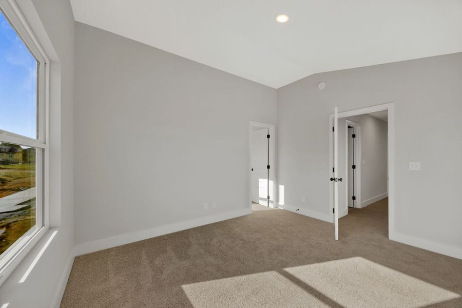 Representative unfurnished interior of a home built from the Gayle by Parkside Builders in The Parks of Mill Town, Chattanooga (Image 31). Representative unfurnished interior of a home built from the Gayle by Parkside Builders in The Parks of Mill Town, Chattanooga (Image 31).