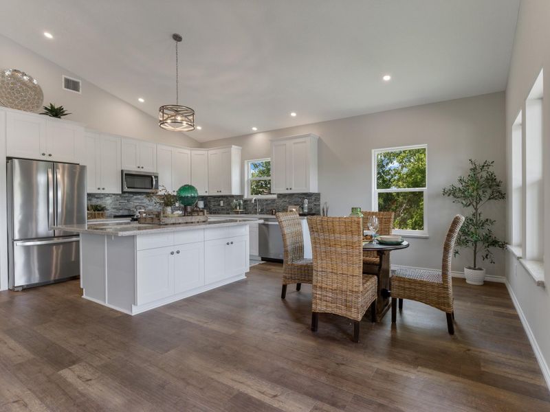 Furnished interior view inside a new home in , Sargent (Image 11). Furnished interior view inside a new home in , Sargent (Image 11).