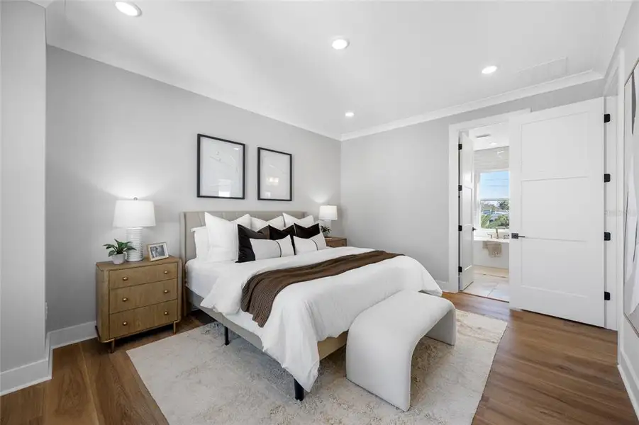 Furnished interior view inside a new home in Blanc, St. Petersburg (Image 6).