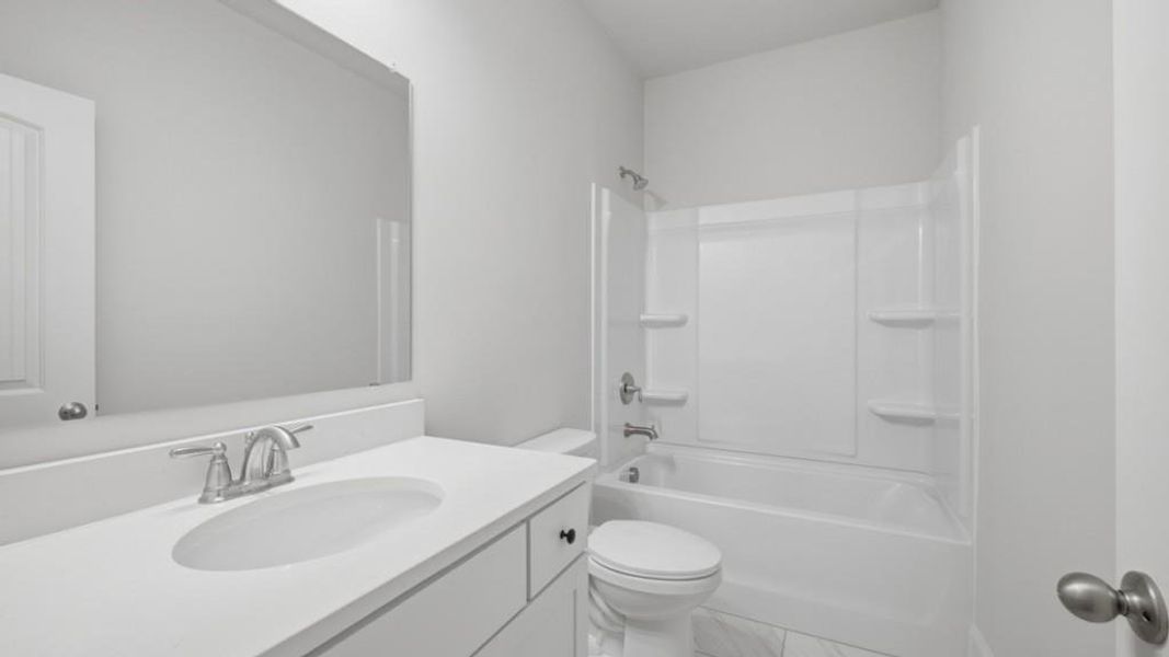 Furnished interior view inside a new home in Butner Estates, South Fulton (Image 11).