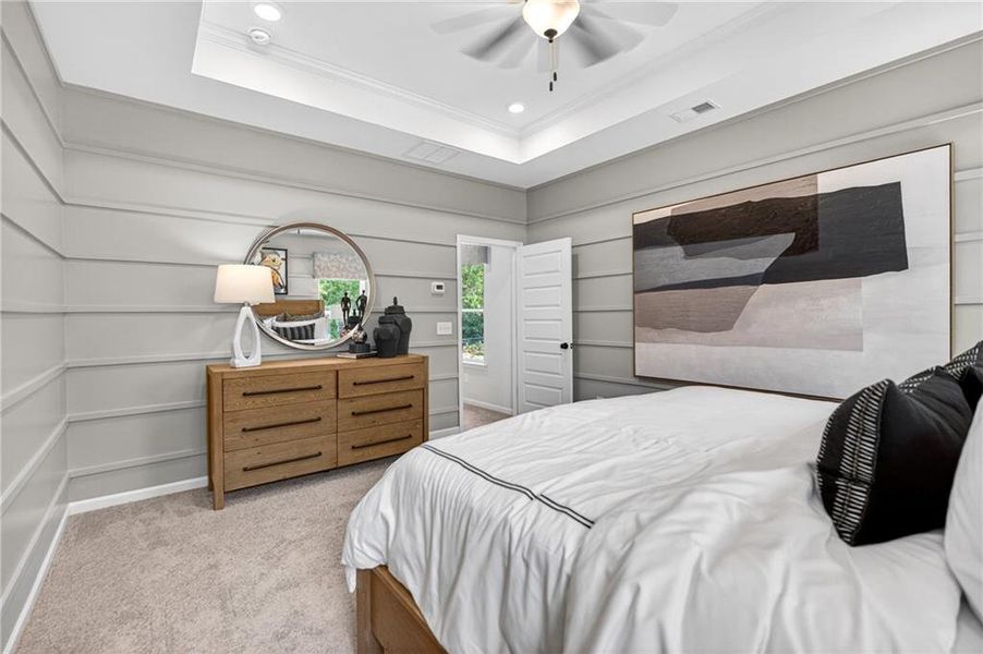 Furnished interior view inside a new home in Laurel Ridge, Rock Spring (Image 5).