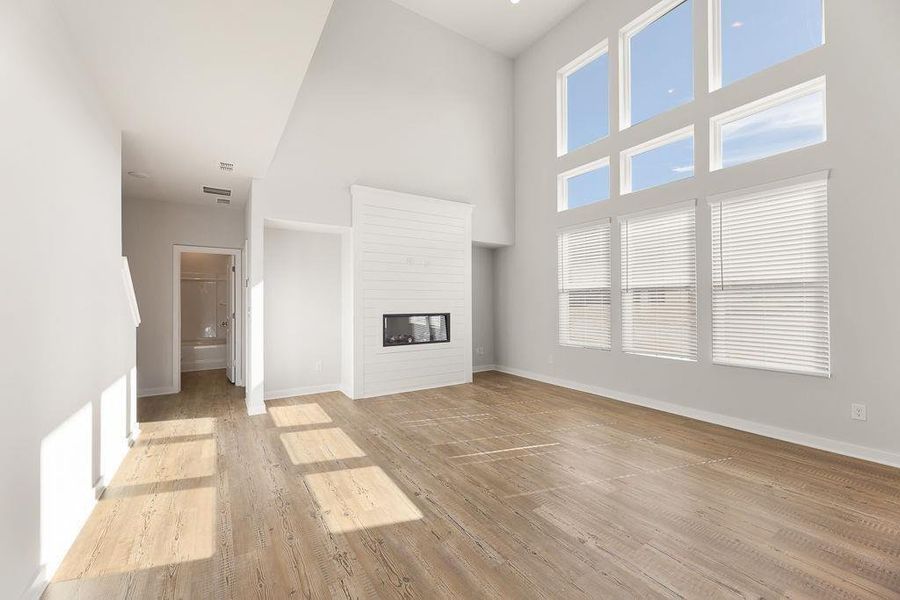 Spacious, unfurnished interior of a new home in The Estates at Gainesville Township, Gainesville (Image 12).