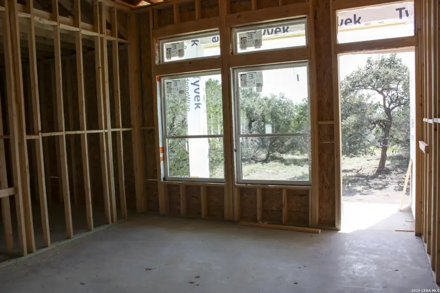 In-progress construction of a new home in , Spring Branch, TX (Image 5).