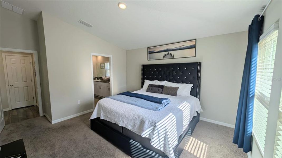 Furnished interior view inside a new home in Hammock Reserve, Haines City (Image 16). Furnished interior view inside a new home in Hammock Reserve, Haines City (Image 16).