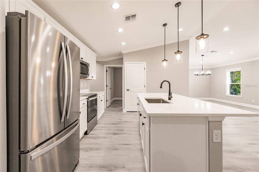Furnished interior view inside a new home in , Cape Coral (Image 13).
