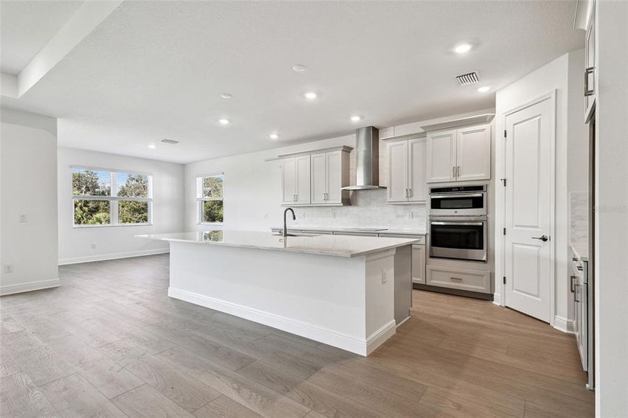 Furnished interior view inside a new home in Creeks Edge at Twin Rivers, Parrish (Image 12).