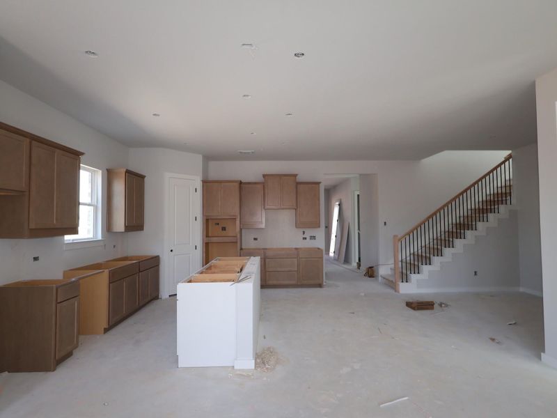 In-progress construction of a new home in Heritage, Dripping Springs, TX (Image 27).