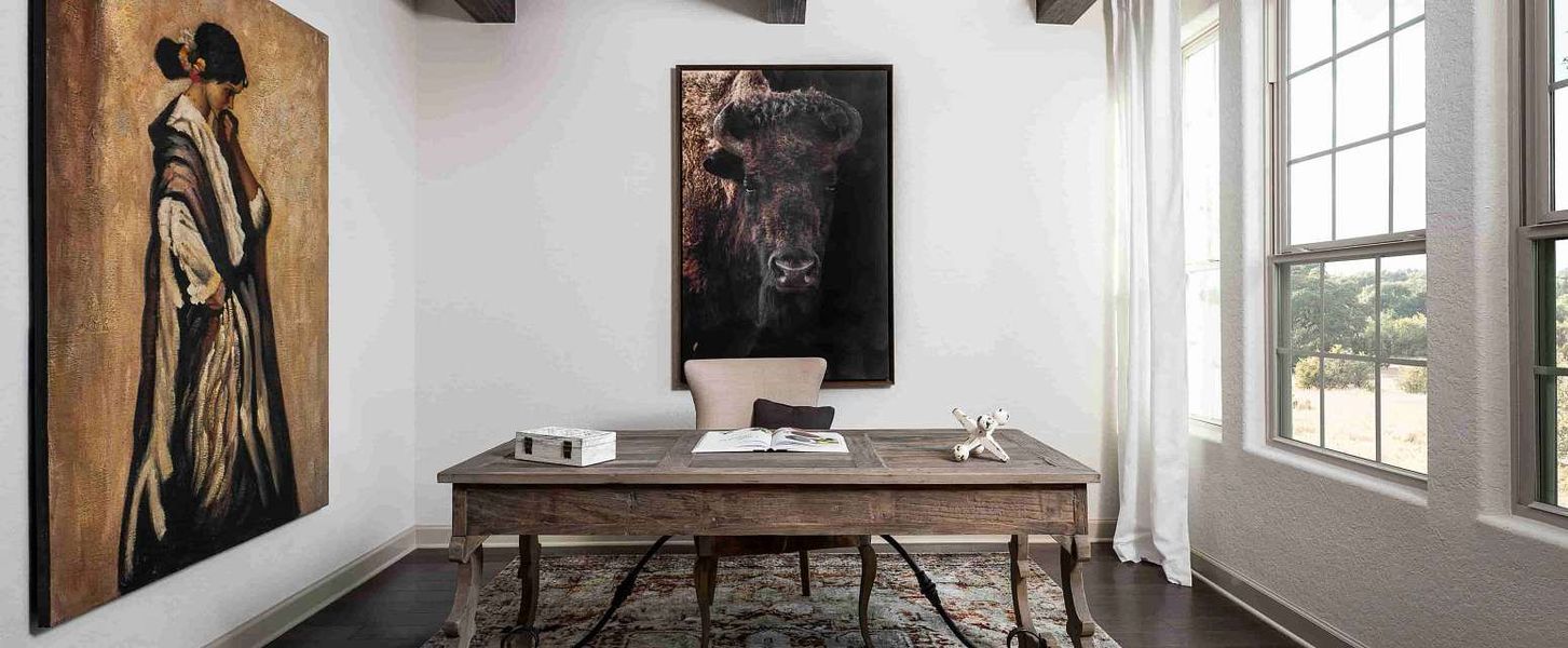 Representative furnished interior of a home built from the Bandera by Ashton Woods in Megan's Landing, Castroville (Image 8).