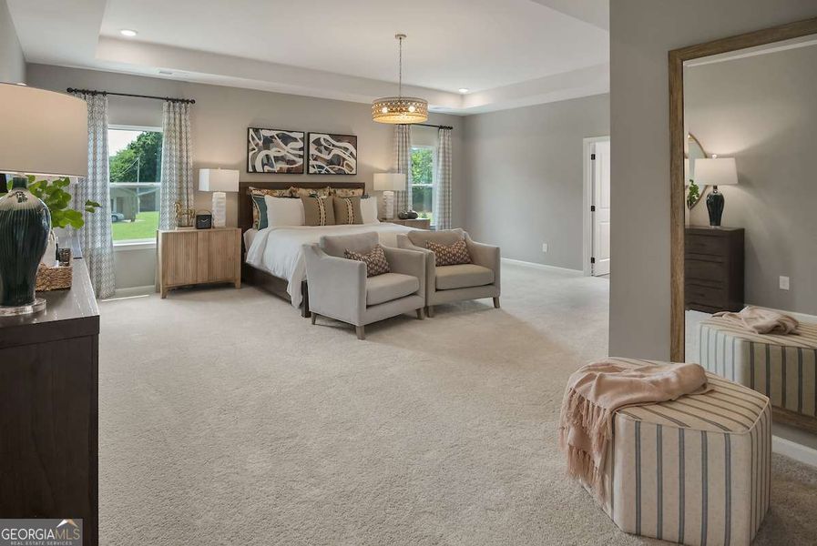 Furnished interior view inside a new home in Avalon, Perry (Image 8).