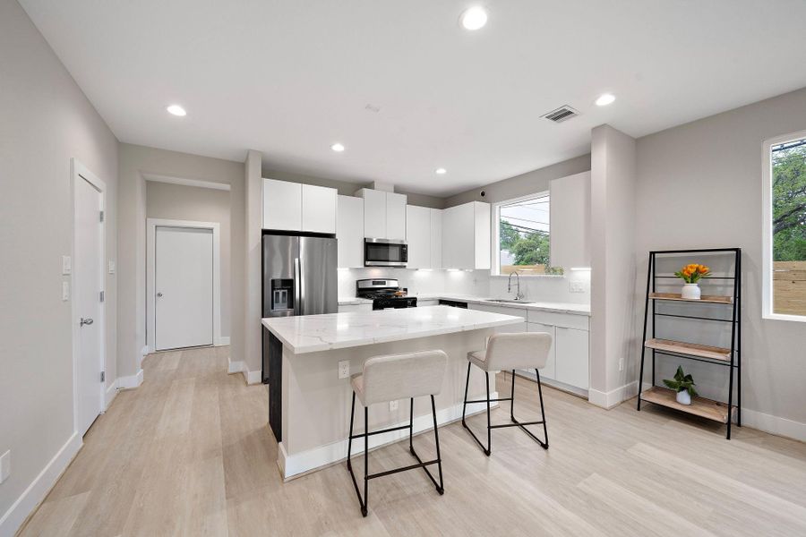 Furnished interior view inside a new home in Scranton Estates, Houston (Image 17).