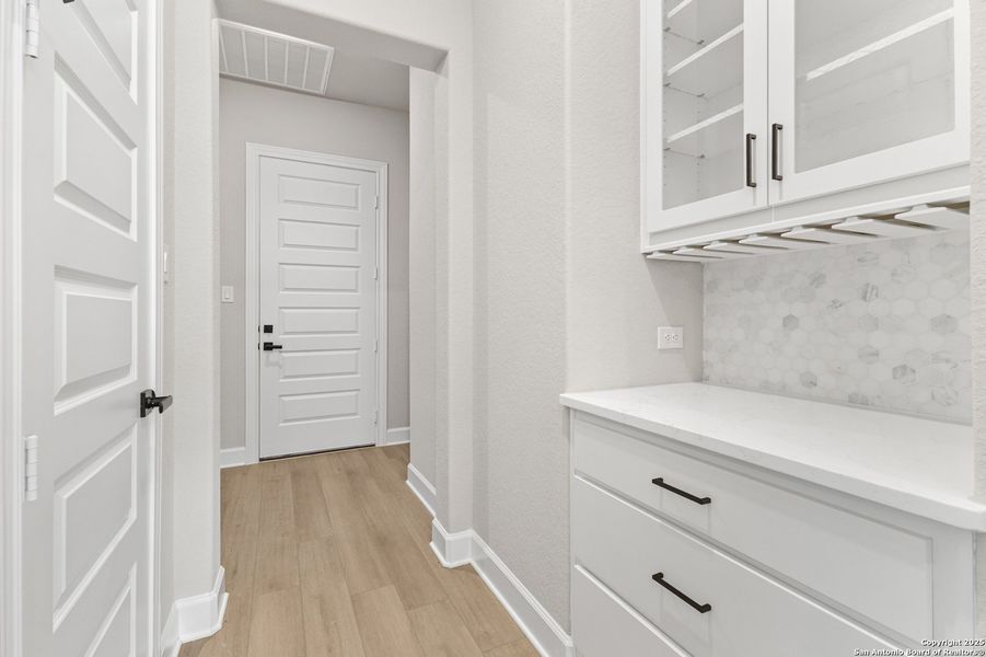 Furnished interior view inside a new home in Potranco Acres, Castroville (Image 13). Furnished interior view inside a new home in Potranco Acres, Castroville (Image 13).