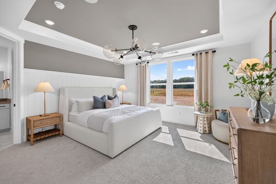 Representative furnished interior of a home built from the Mainstay by Pulte Homes in Everhour, Newnan (Image 39).