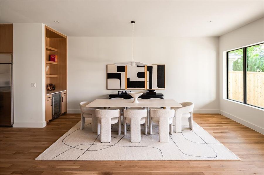 Furnished interior view inside a new home in , Dallas (Image 18).