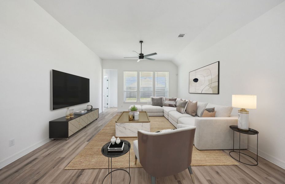Furnished interior view inside a new home in Lago Mar, Texas City (Image 8). Furnished interior view inside a new home in Lago Mar, Texas City (Image 8).