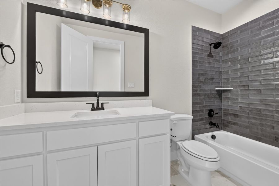 Furnished interior view inside a new home in Paloma Ranches, Justin (Image 11).