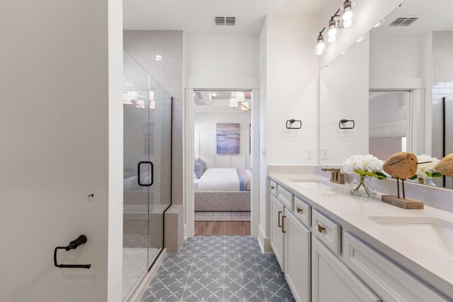 Representative furnished interior of a home built from the Compass by Del Webb in Del Webb Ocean Isle Beach, Shallotte (Image 19).