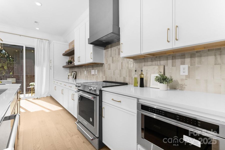 Furnished interior view inside a new home in , Charlotte (Image 6).