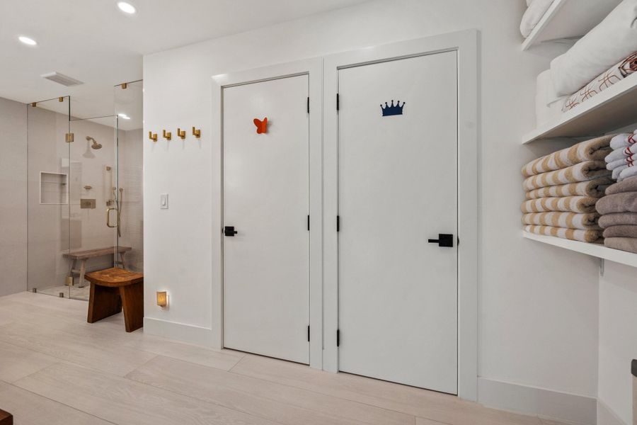 His and Her's in Master Bath
