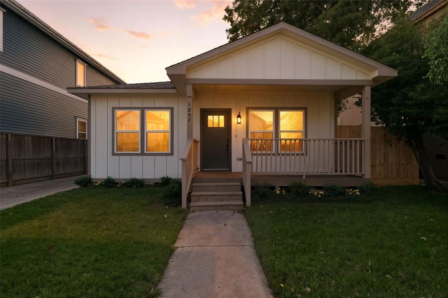 Exterior details and patio area of a home in , Houston (Image 2). Exterior details and patio area of a home in , Houston (Image 2).