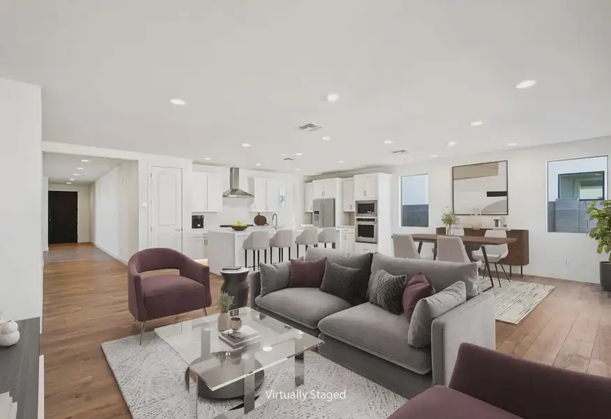 Virtually Staged Great Room - 3 of 15