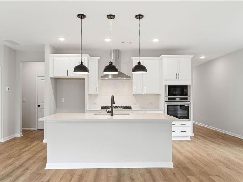 Furnished interior view inside a new home in Cedar Farms, Winder (Image 6).