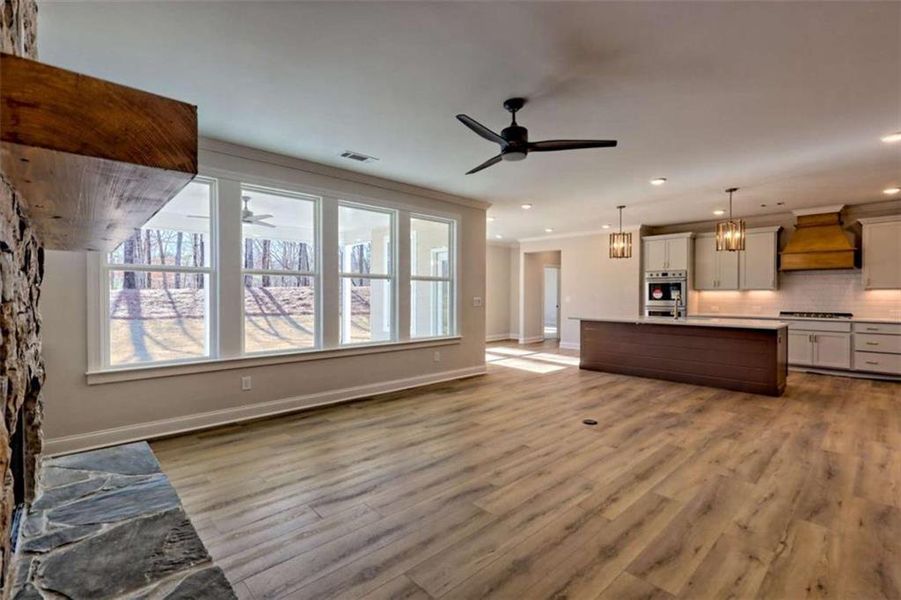 Spacious, unfurnished interior of a new home in , Clarkesville (Image 45).