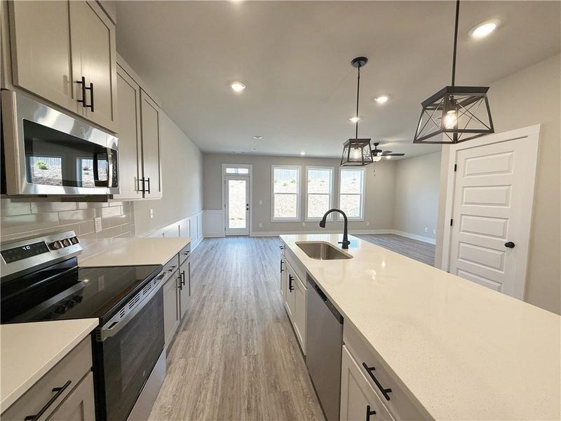 Furnished interior view inside a new home in , Tucker (Image 8).