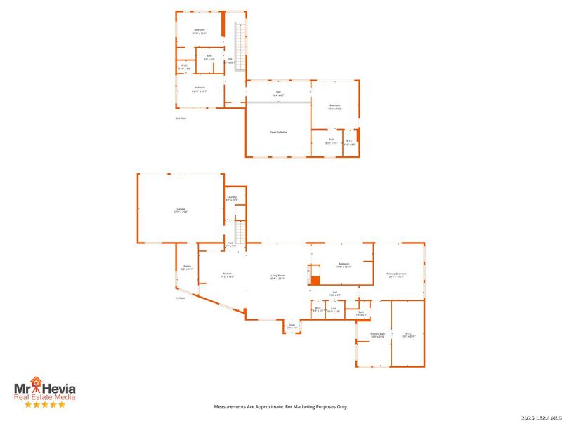 2D floor plan layout of this home in , San Antonio, TX (Image 7).