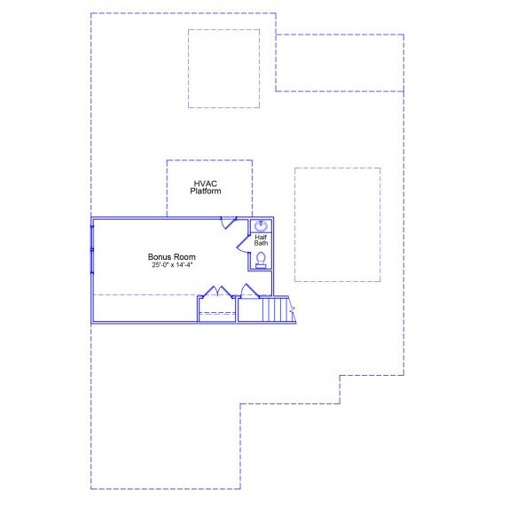 2D floor plan layout of this home in Brayden, Advance, NC (Image 3).