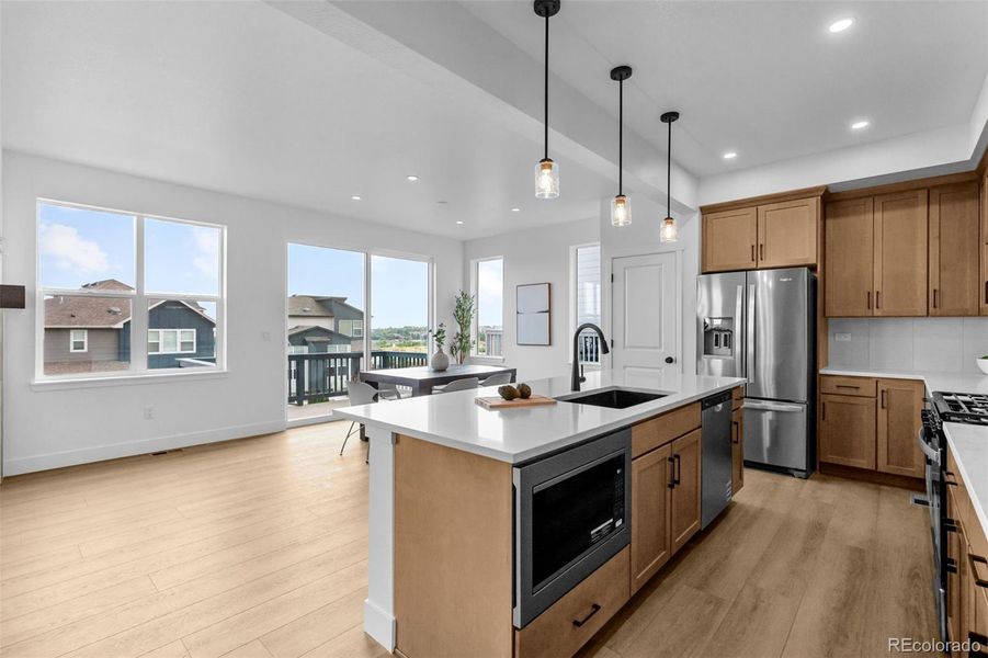 Furnished interior view inside a new home in , Morrison (Image 6).