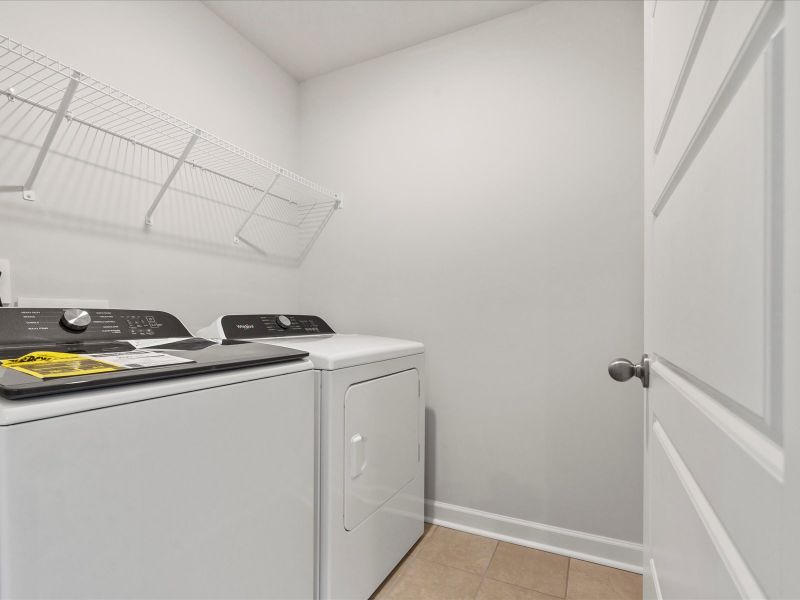 Close-up of interior finishes inside a home in Avalon Townes, Lyman (Image 9).