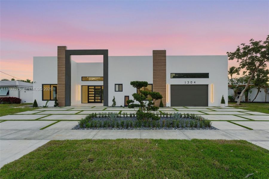 Front exterior of a new home in , Deerfield Beach, FL, highlighting curb appeal (Image 16).