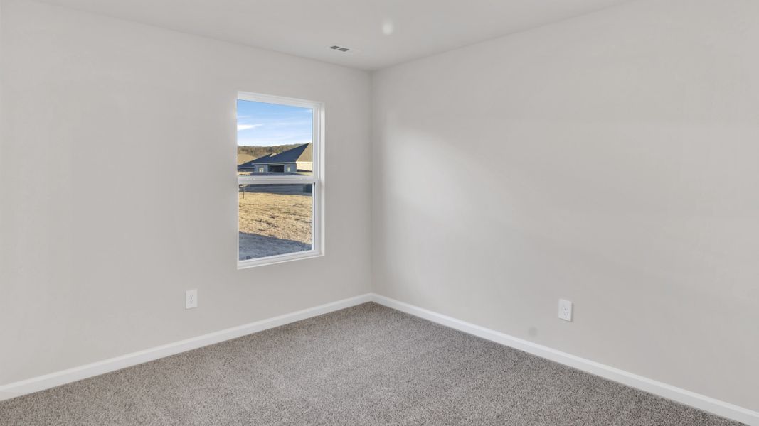 Representative unfurnished interior of a home built from the Lakeside by D.R. Horton in Bailey Park, Fayetteville (Image 29).