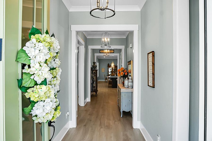 Furnished interior view inside a new home in , Summerville (Image 14).